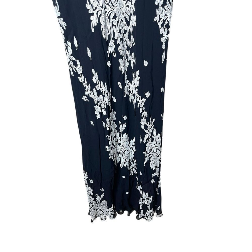 Paradise Plus Y2K‎ 90s Black Floral Print Midi Dress Size 3X - Picture 3 of 10